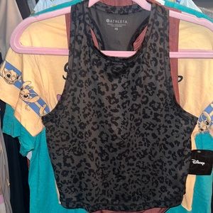 Leopard Shanti Crop Top